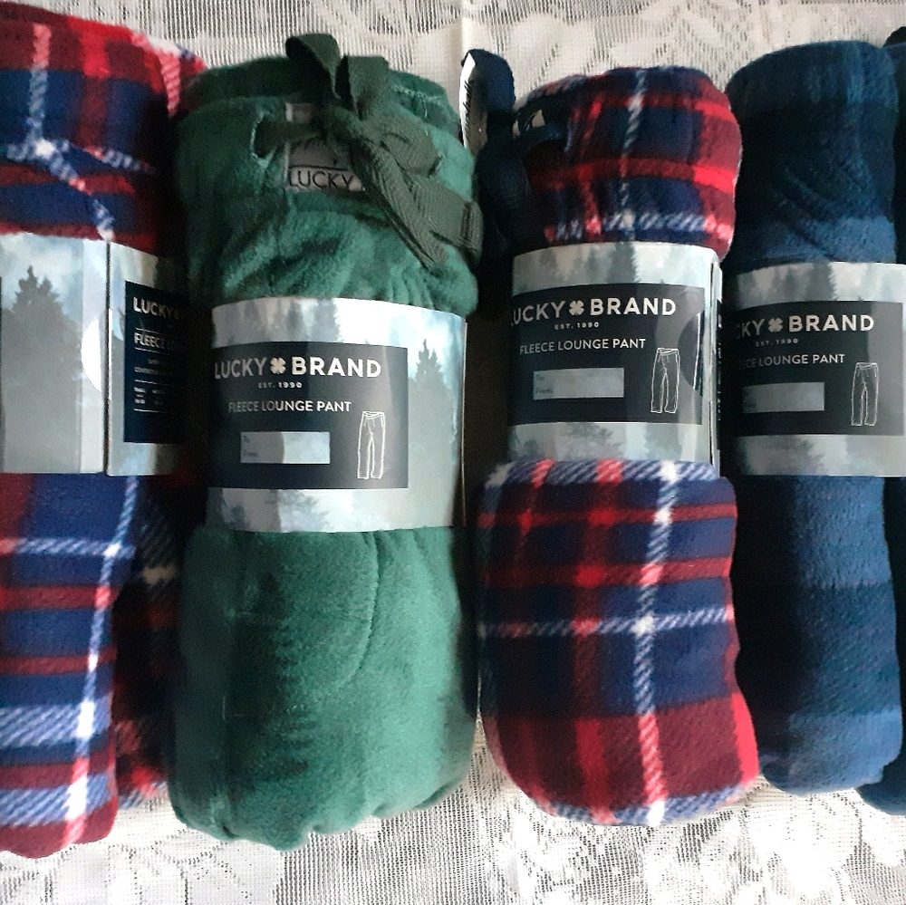 🎁 Lucky Brand Fleece Lounge Pants